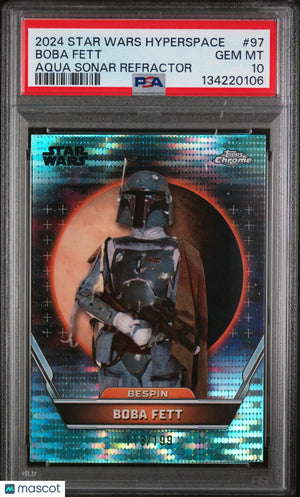 2024 Topps Star Wars Hyperspace Boba Fett #97 PSA 10 