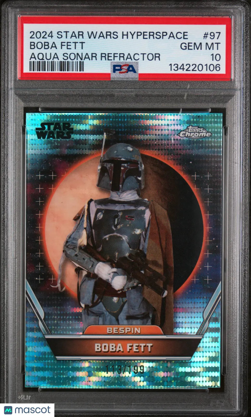 2024 Topps Star Wars Hyperspace Boba Fett #97 PSA 10 