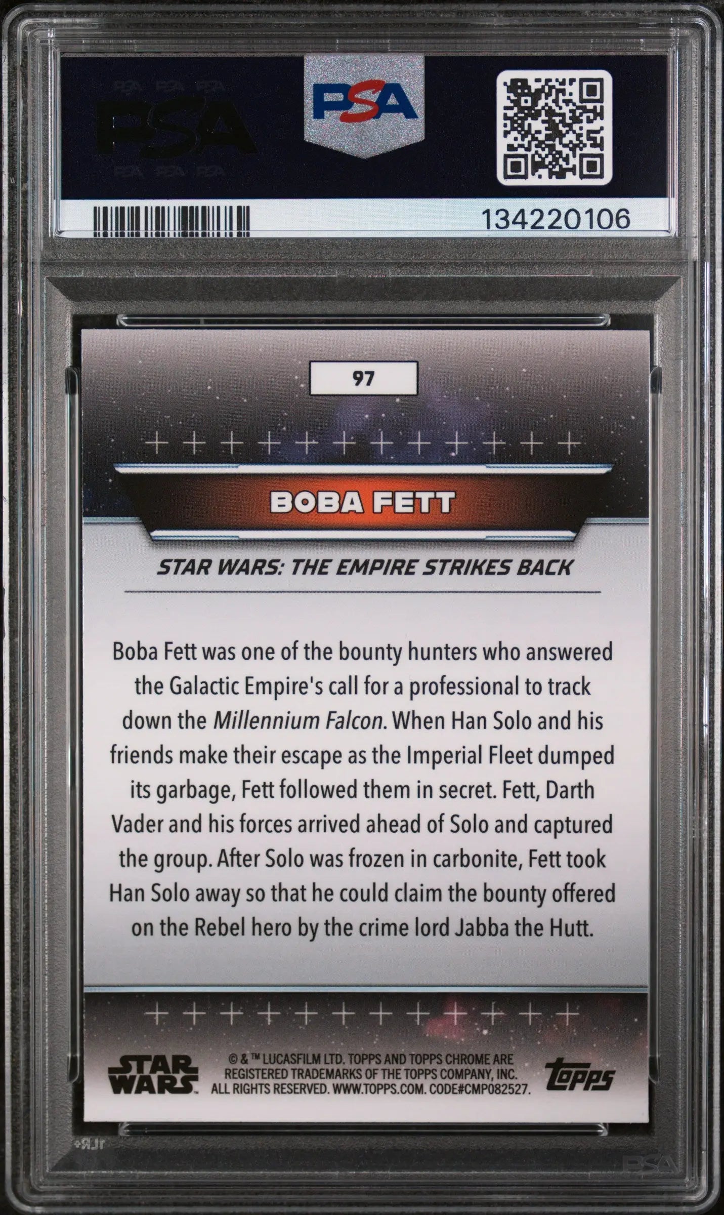 2024 Topps Star Wars Hyperspace Boba Fett #97 PSA 10 