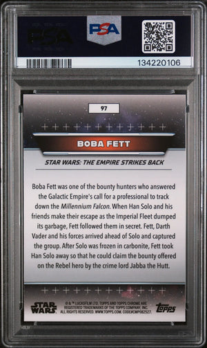 2024 Topps Star Wars Hyperspace Boba Fett #97 PSA 10 