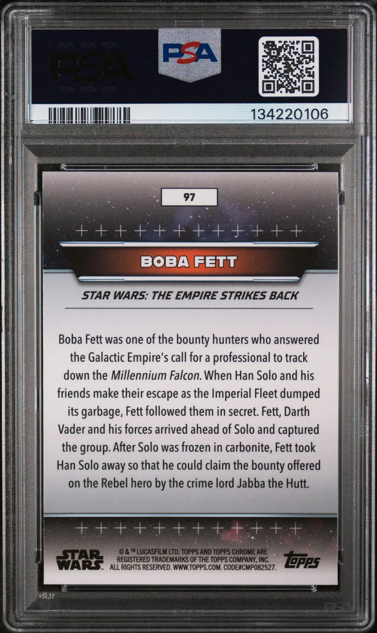 2024 Topps Star Wars Hyperspace Boba Fett #97 PSA 10 
