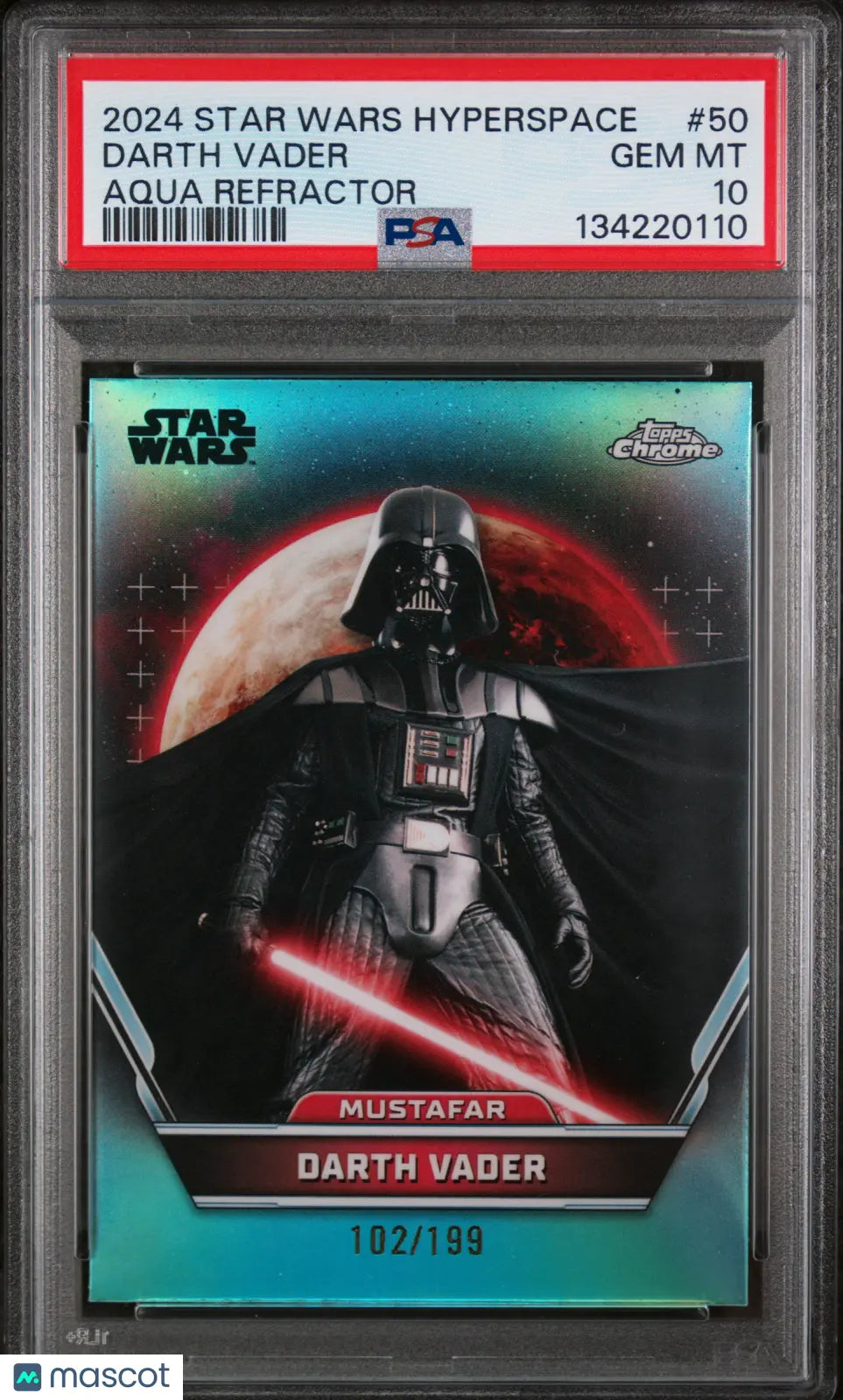 2024 Topps Star Wars Hyperspace Darth Vader #50 PSA 10 