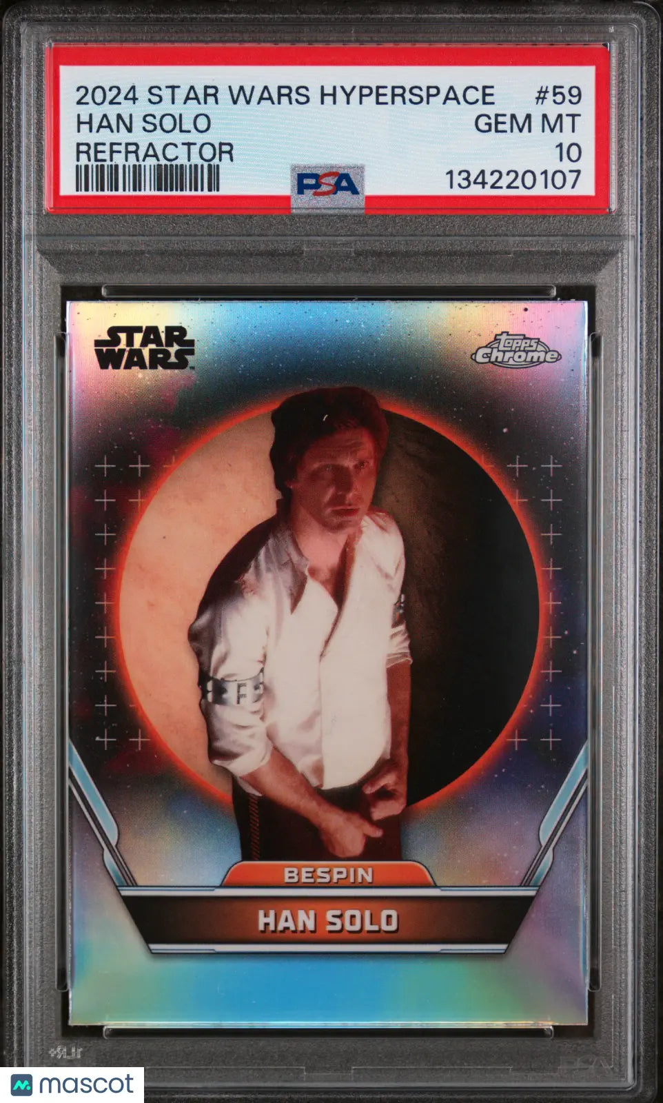 2024 Topps Star Wars Hyperspace Han Solo #59 PSA 10 