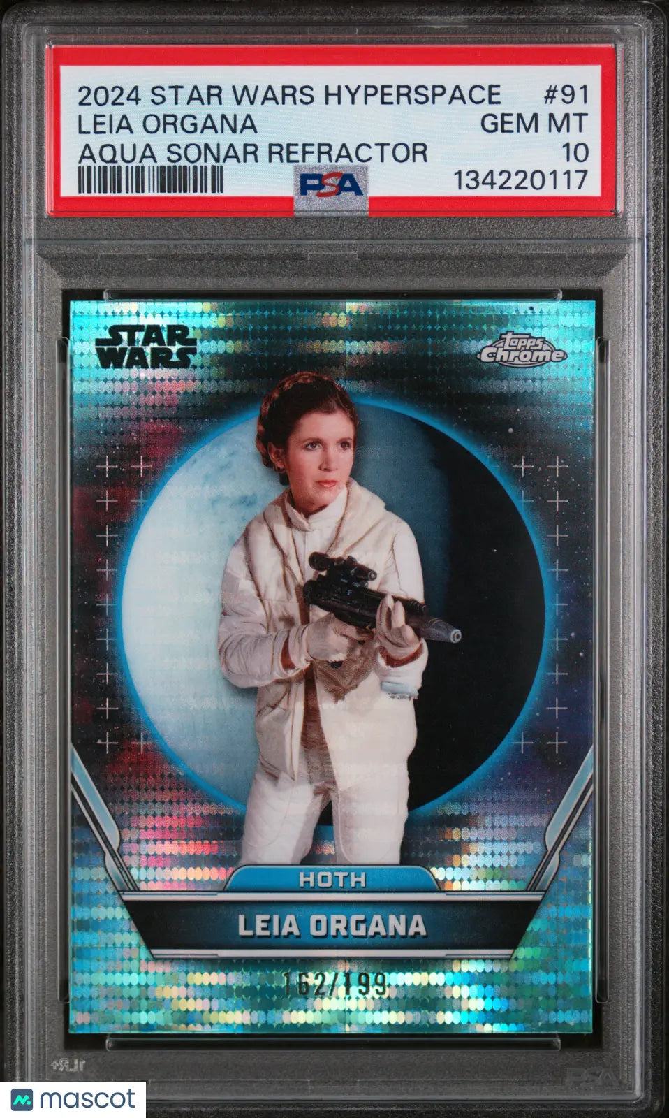 2024 Topps Star Wars Hyperspace Leia Organa /199 PSA 10 