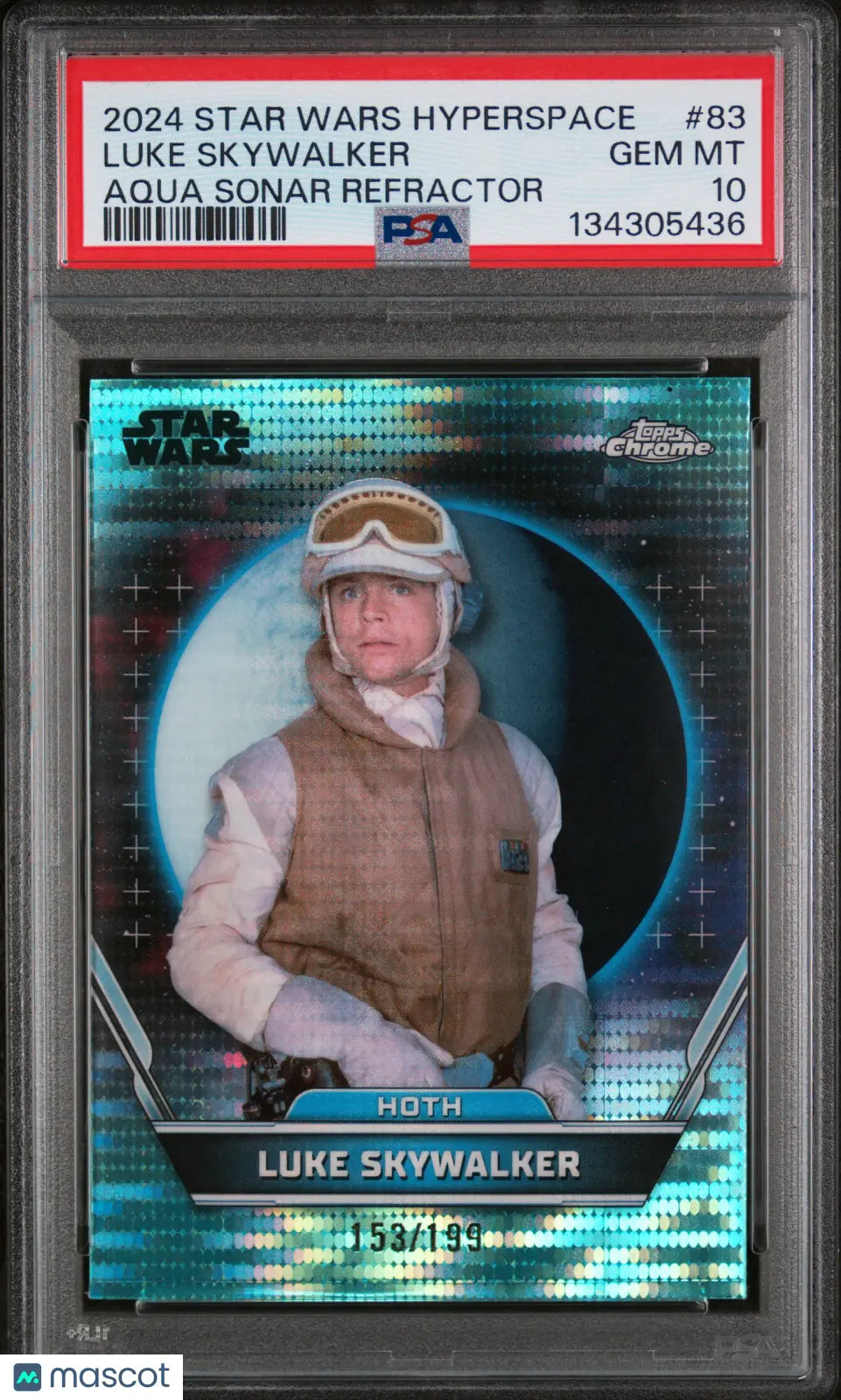 2024 Topps Star Wars Hyperspace Luke Skywalker #83 PSA 10 