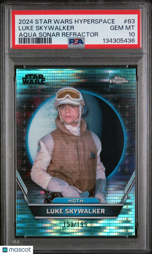 2024 Topps Star Wars Hyperspace Luke Skywalker #83 PSA 10 