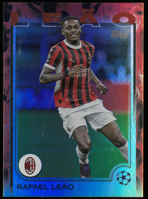 2024 Topps UEFA CC Red Inferno Rafael Leao 1/1 