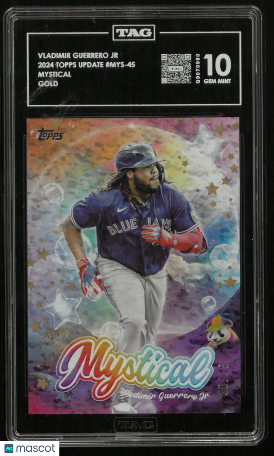 2024 Topps Update Vladimir Guerrero Jr. Mystical Gold /75 TAG 10 