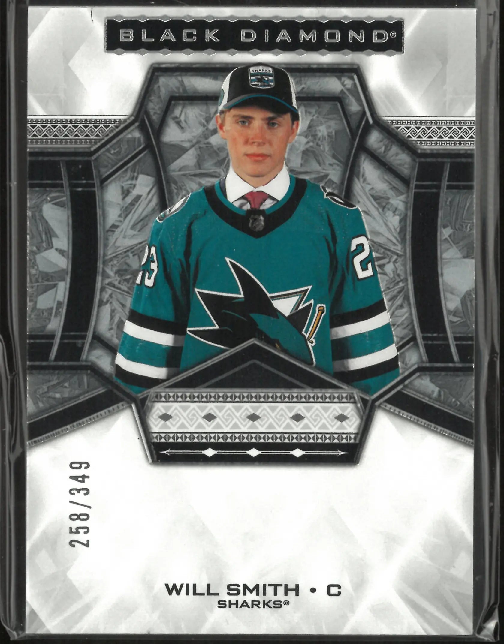 2024 Upper Deck Black Diamond Rookie Will Smith /349 