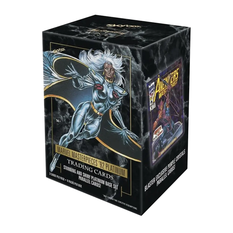 2024 Upper Deck Marvel Masterpieces '92 Platinum Blaster Box 