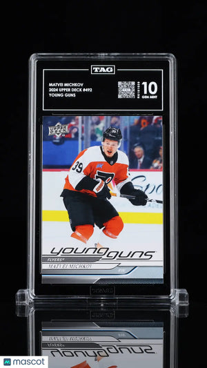 2024 Upper Deck Matvei Michkov #492 TAG 10 