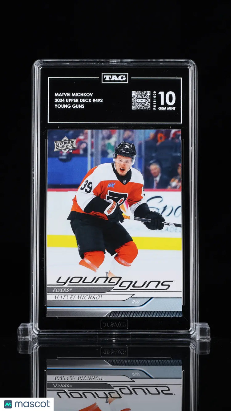 2024 Upper Deck Matvei Michkov #492 TAG 10 
