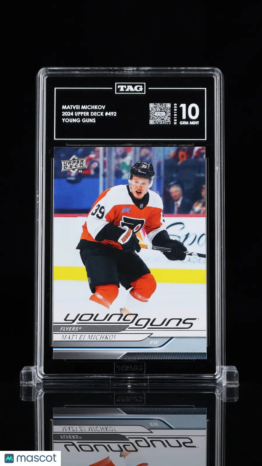 2024 Upper Deck Matvei Michkov #492 TAG 10 