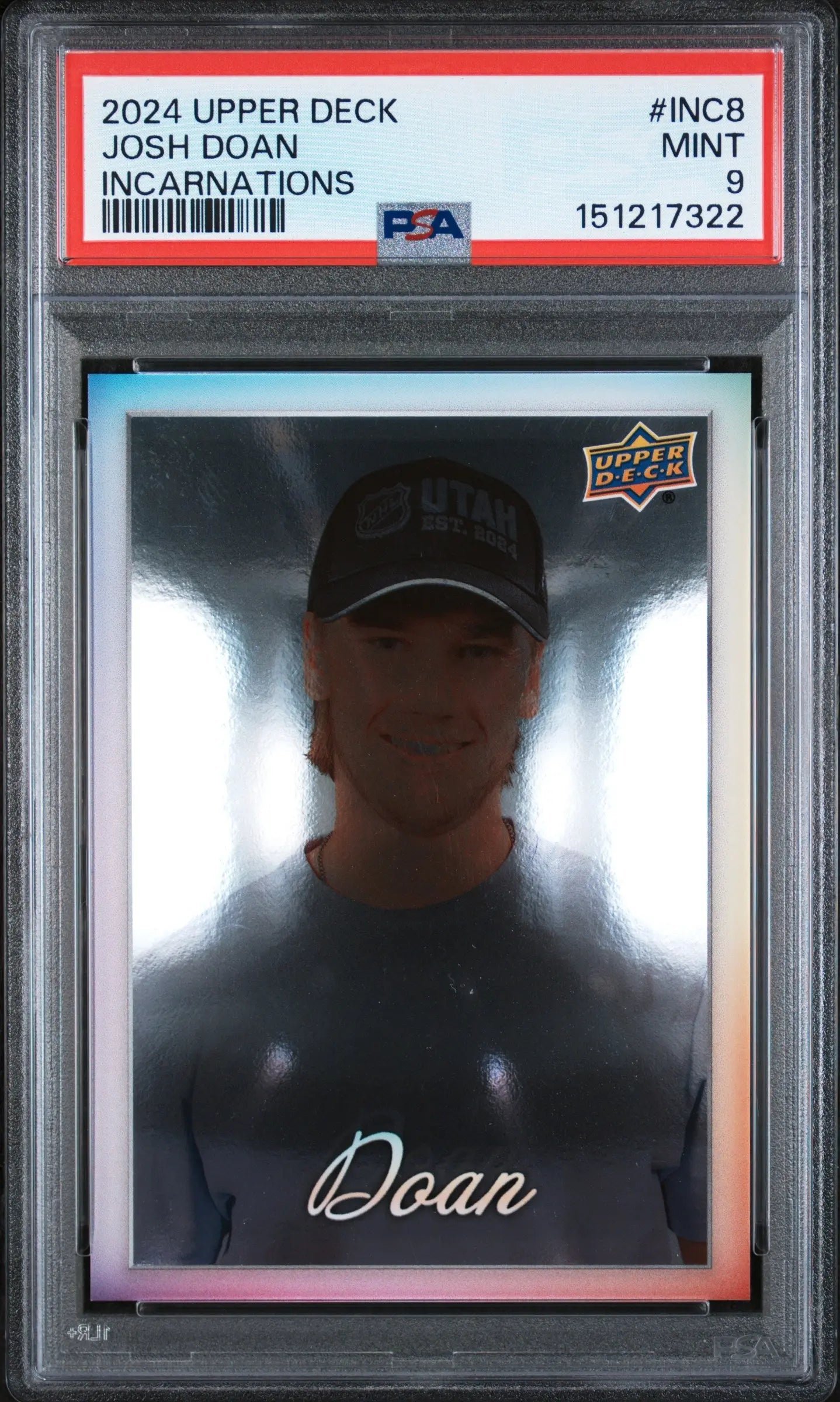 2024 Upper Deck Series 2 Incarnations Josh Doan  PSA 9 