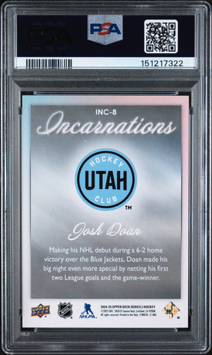 2024 Upper Deck Series 2 Incarnations Josh Doan  PSA 9 