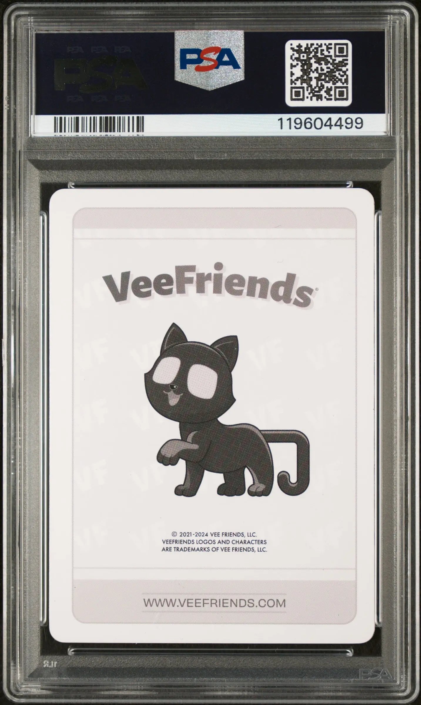 2024 Veefriends Global Retail Partners Super Stickers Boisterous Beaver PSA 9 