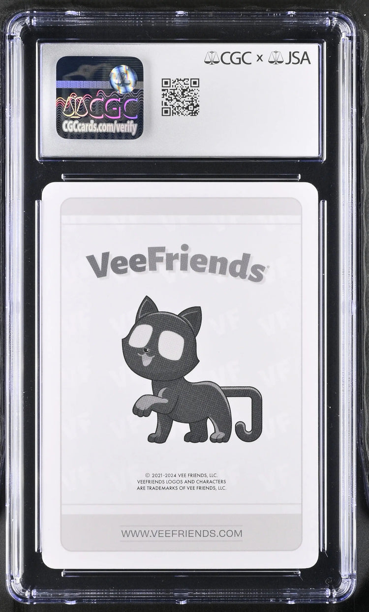 2024 Veefriends SS Boisterous Beaver Green Ice Canada Excl. /390 CGC 8 Auto Auth 