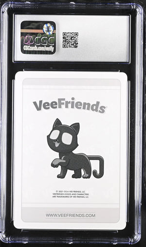 2024 Veefriends Super Sticker Boisterous Beaver Gold Ice Canada Exclusive CGC 10 