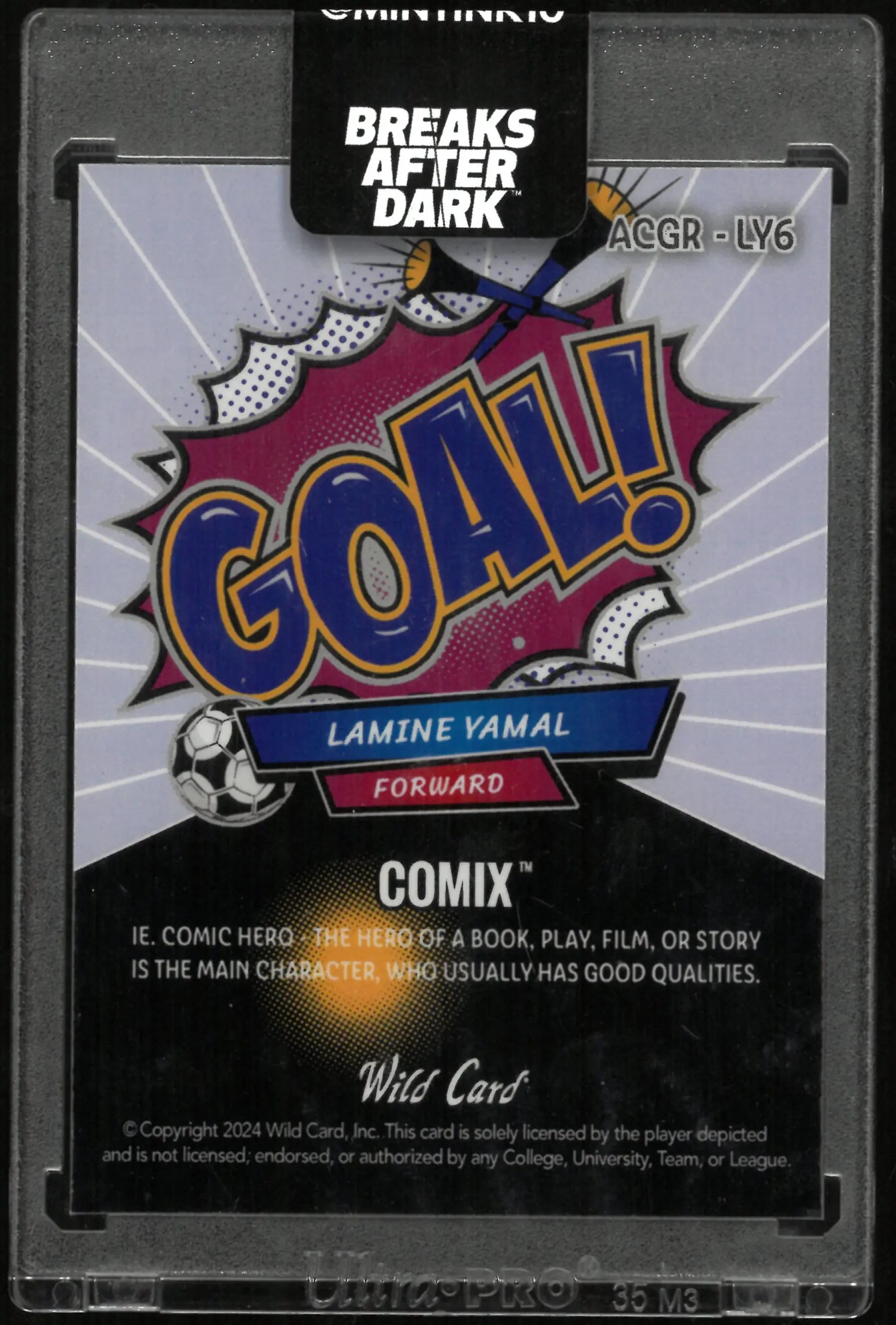 2024 Wild Card Comix Lamine Yamal Rookie RC 