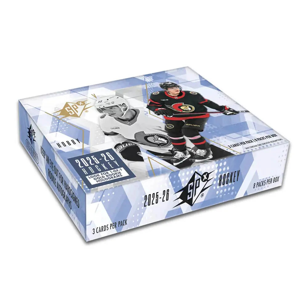 2025-2026 Upper Deck SPX Hockey Hobby Box 