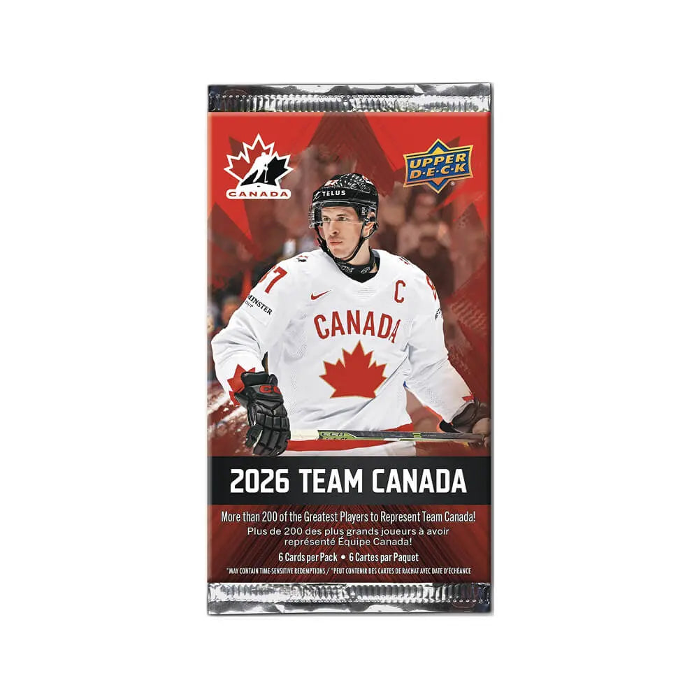 2025-2026 Upper Deck Team Canada Blaster Pack 