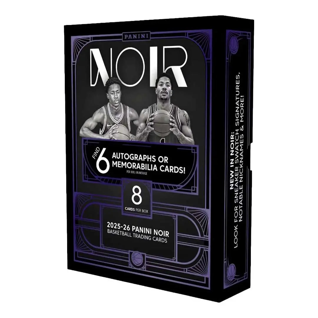 2025-26 Panini Noir Basketball Hobby Box 