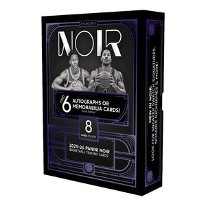 2025-26 Panini Noir Basketball Hobby Box 