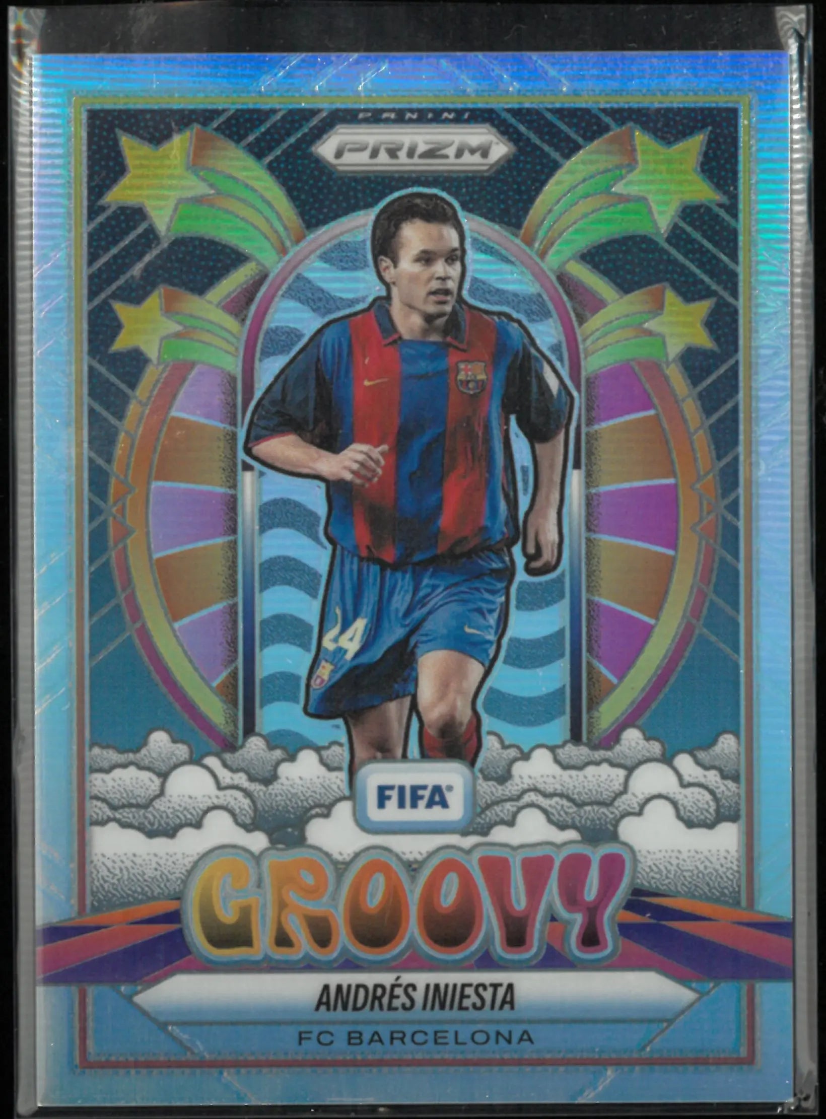 2025-26 Panini Prizm FIFA Groovy Andres Iniesta 