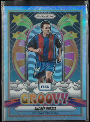 2025-26 Panini Prizm FIFA Groovy Andres Iniesta 