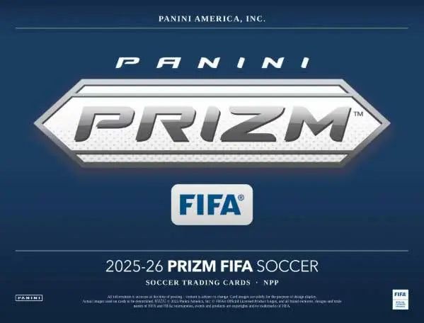 2025-26 Panini Prizm FIFA Soccer Retail Pack 