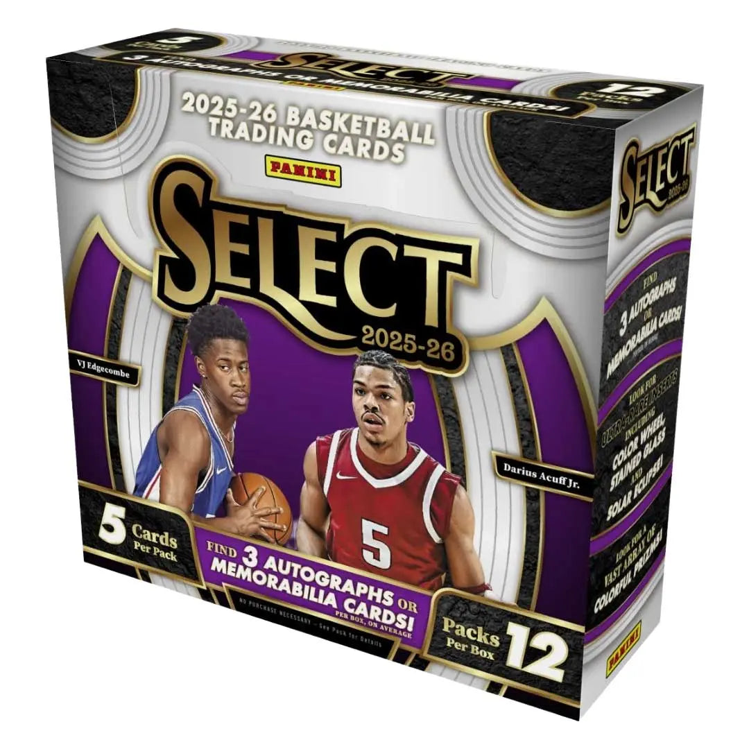 2025-26 Panini Select Basketball Hobby Box 