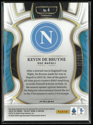 2025-26 Panini Select Kevin De Bruyne Gold /10 