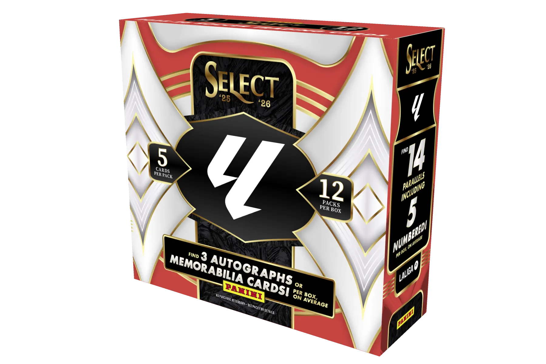 2025-26 Panini Select La Liga Soccer Hobby Box 