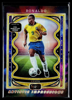 2025-26 Panini Select Road to FIFA World Cup Ronaldo Artistic Impression SSP 
