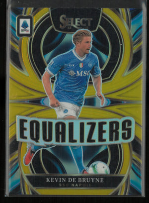 2025-26 Panini Select Serie A Equalizers Kevin De Bruyne Gold /10 