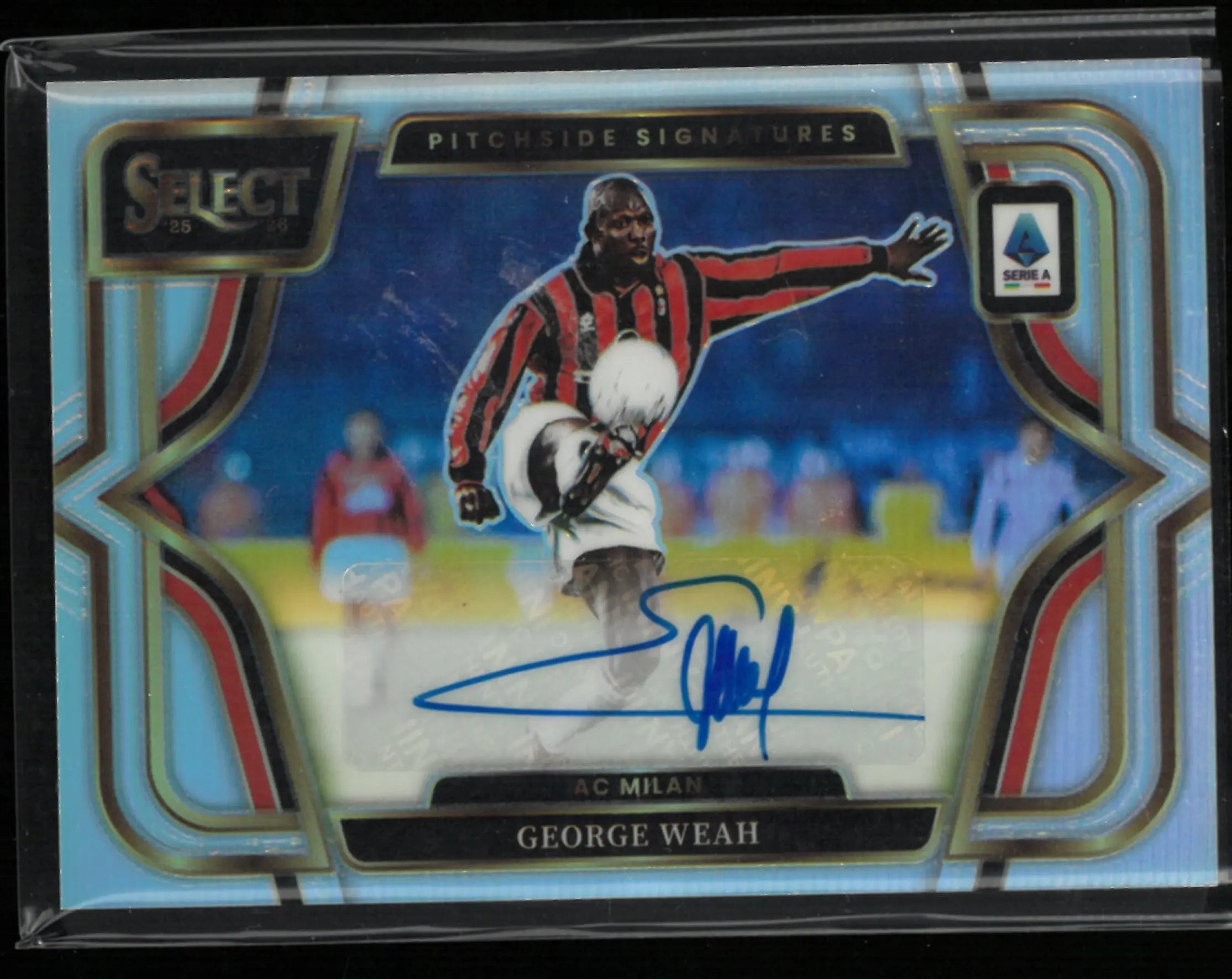 2025-26 Panini Select Serie A George Weah Autograph Auto 