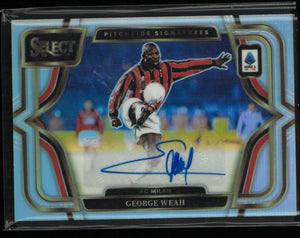 2025-26 Panini Select Serie A George Weah Autograph Auto 
