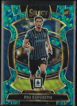 2025-26 Panini Select Serie A Rookie Pio Esposito Peacock RC SP 