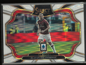 2025-26 Panini Select Serie A Zlatan Ibrahimovic White Flash /39 