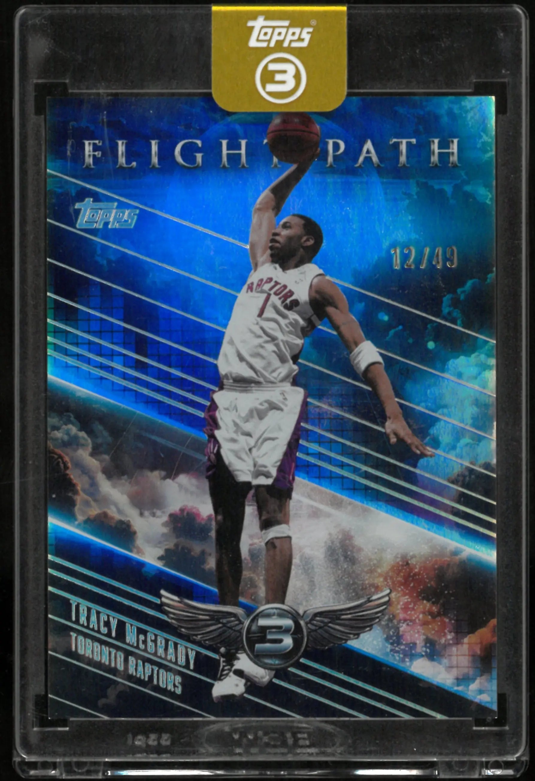 2025-26 Topps 3 Basketball Tracy McGrady Flight Path /49 