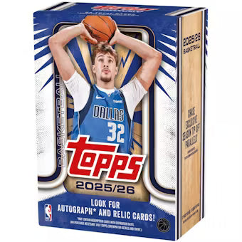 2025-26 Topps Basketball 7-Pack Blaster Box 