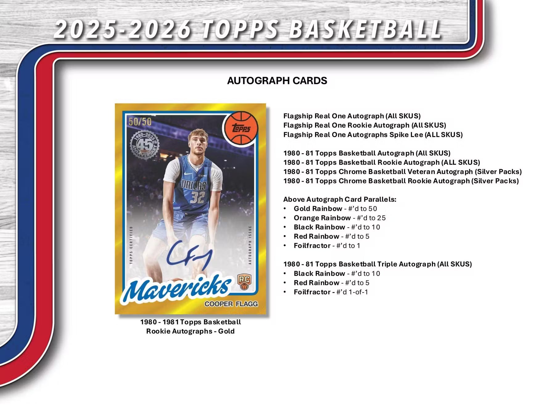 2025-26 Topps Basketball Hobby Box 