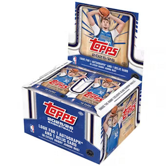 2025-26 Topps Basketball Hobby Jumbo Box 