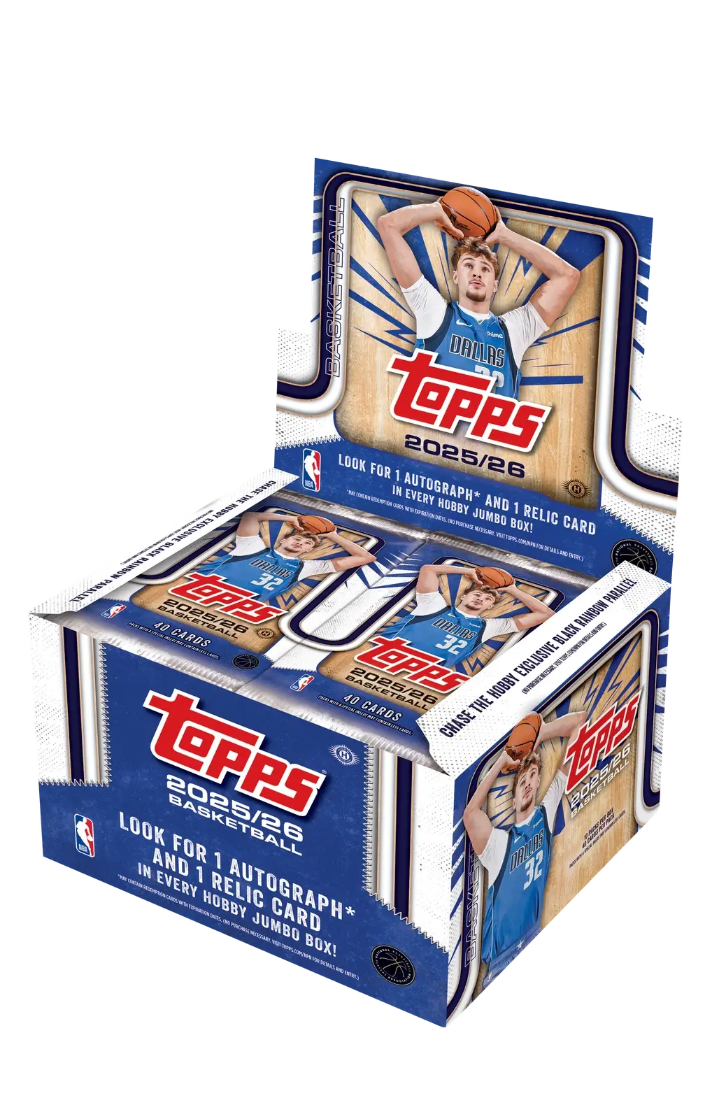 2025-26 Topps Basketball Hobby Jumbo Box 