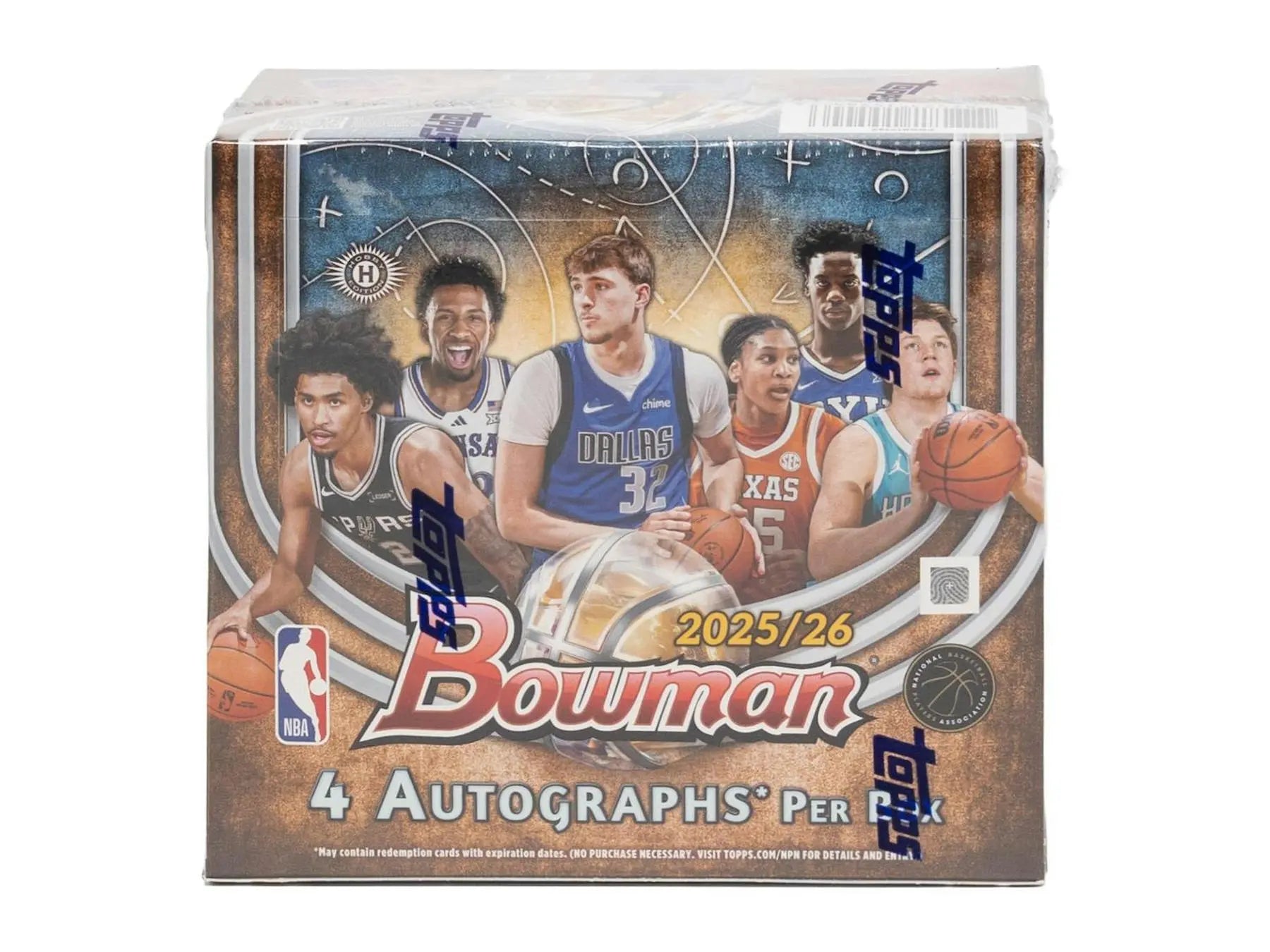 2025-26 Topps Bowman Basketball Delight Hobby Box 