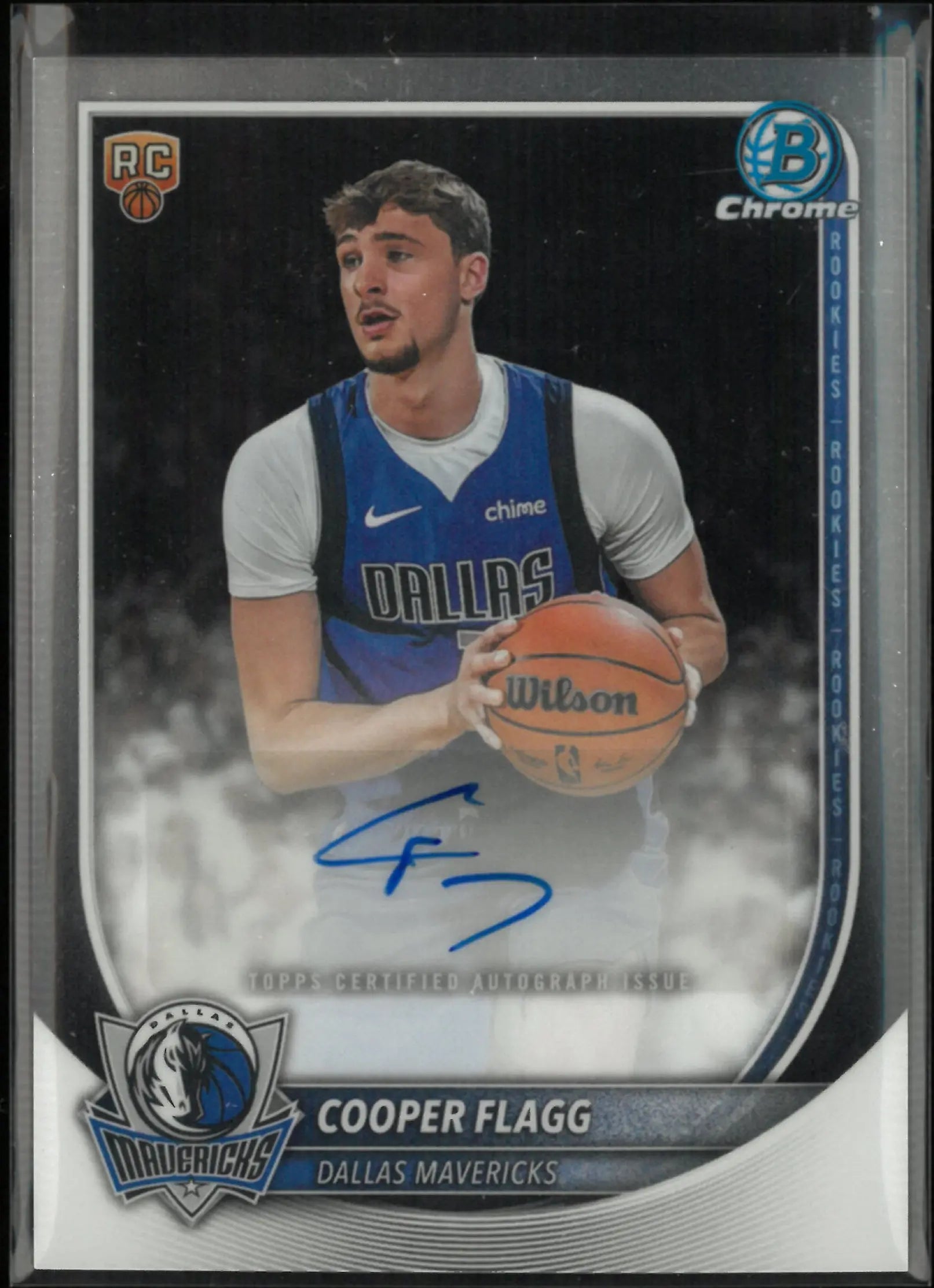 2025-26 Topps Bowman Chrome Rookie Autograph Cooper Flagg RC 