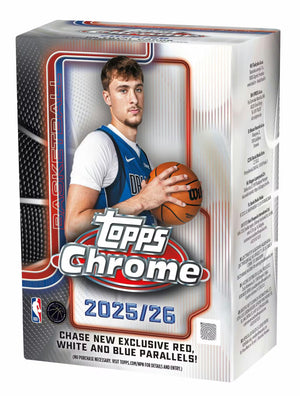 2025-26 Topps Chrome Basketball 7-Pack Blaster Box 