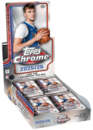 2025-26 Topps Chrome Basketball Hobby Box 