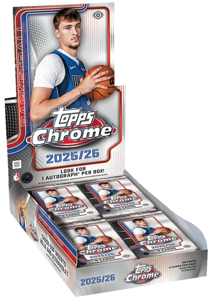Topps Chrome ペドリ　ケースヒット 2025-26 Topps Chrome Basketball Hobby Box
