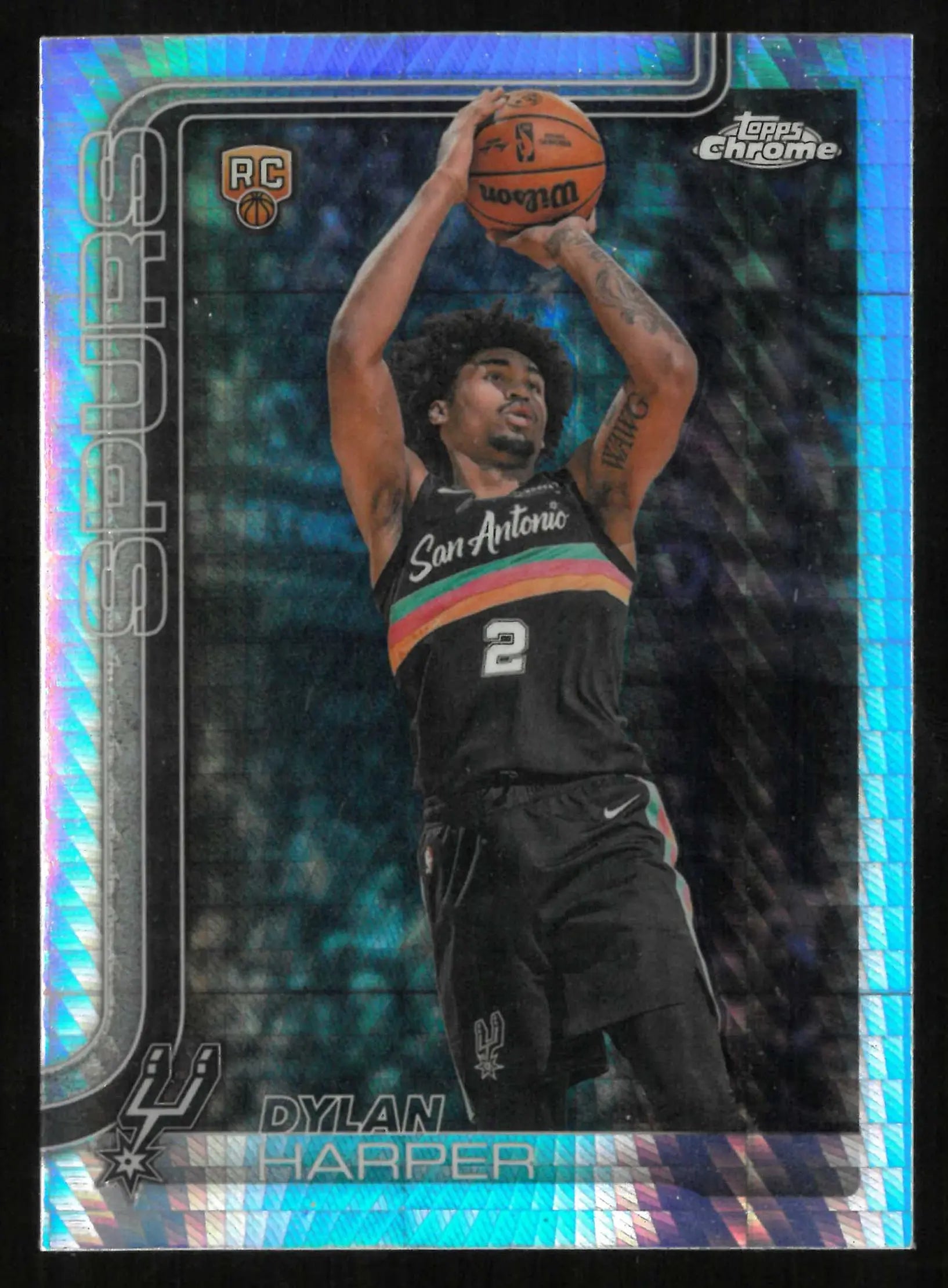 2025-26 Topps Chrome Basketball Update Rookie Dylan Harper RC 